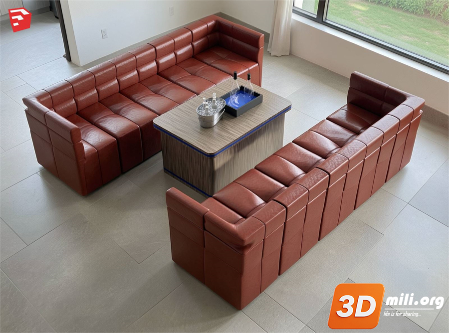 Cafe Furniture Skp Files 